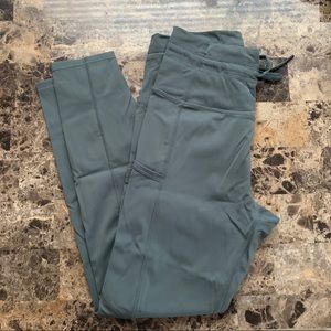 Zyia Sage Drawstring Luxe Leggings